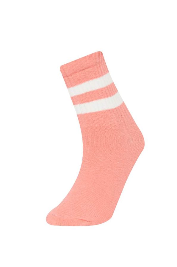 Girls' Cotton Long Socks - Set of 3