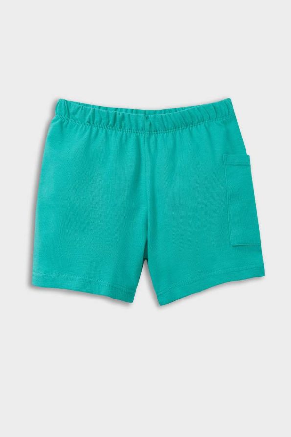 Boys' 2-Piece Set with Printed Short-Sleeve T-Shirt and Elastic Waist Shorts