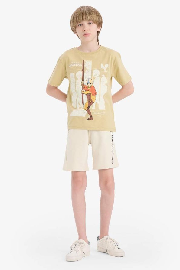 Boys' Elastic Waist Printed Shorts