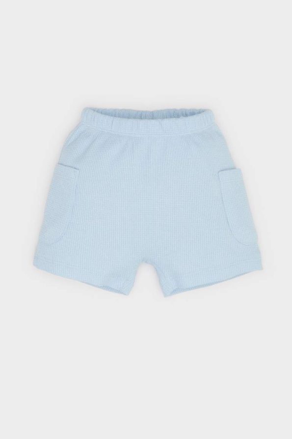 Boys' Elastic Waist Waffle Shorts