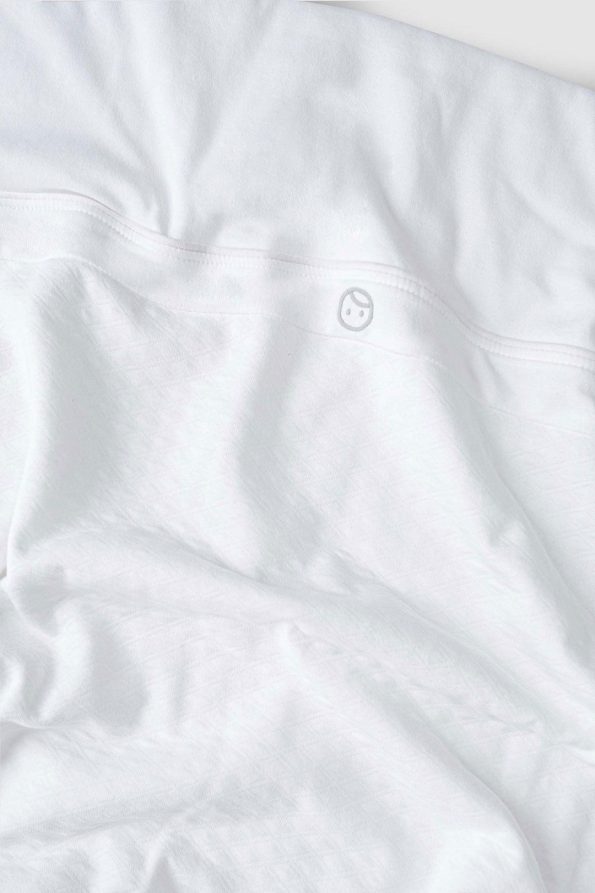 Organic Cotton Quilted Baby Blanket 100x130 cm White