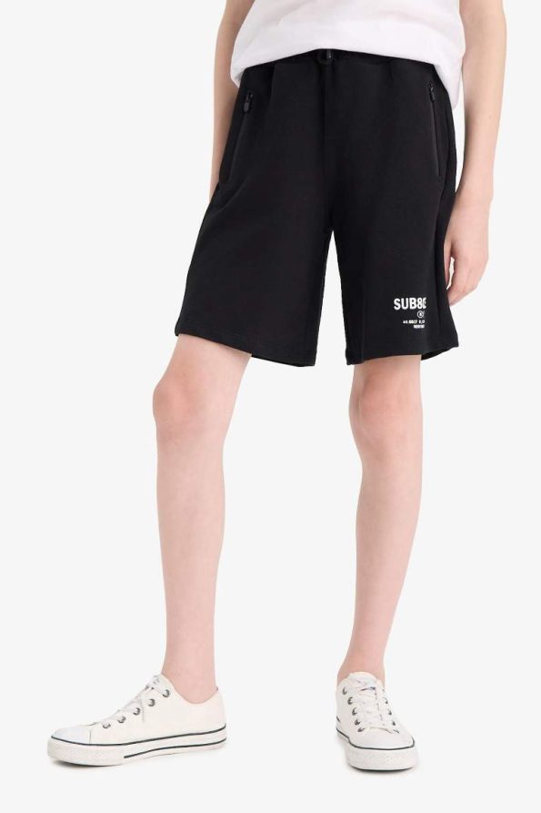 Boys' Elastic Waist Printed Shorts