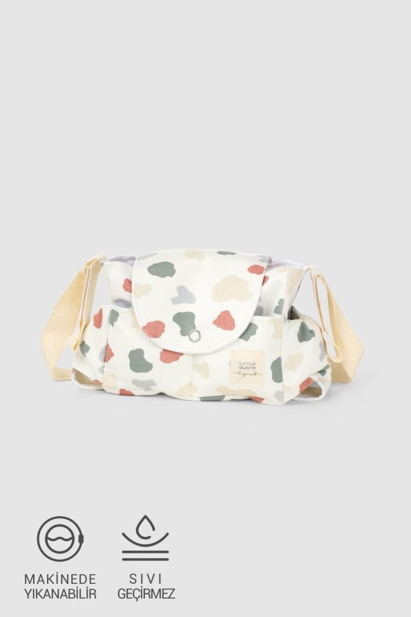 Waterproof Baby Stroller Organizer Bag with Animal Print