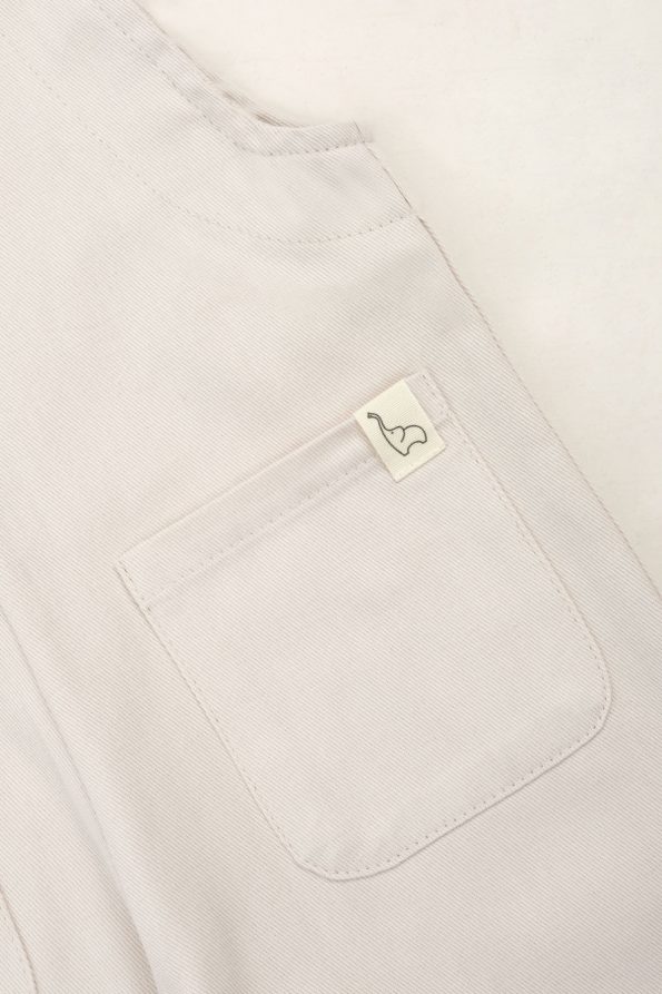 Strap Overalls Beige