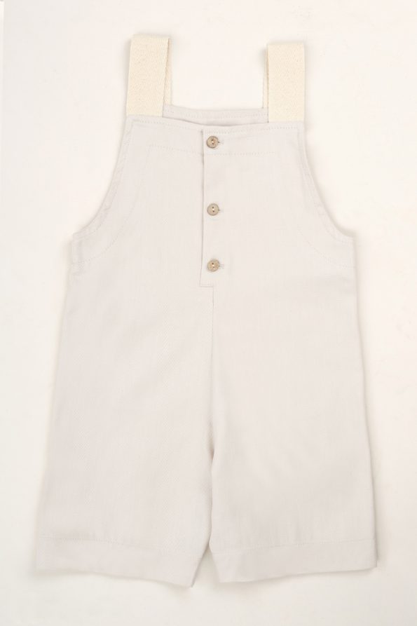 Strap Overalls Beige