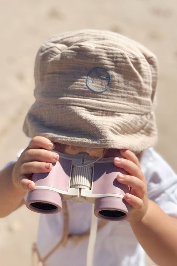 Organic Cotton Muslin Fisherman Baby Hat