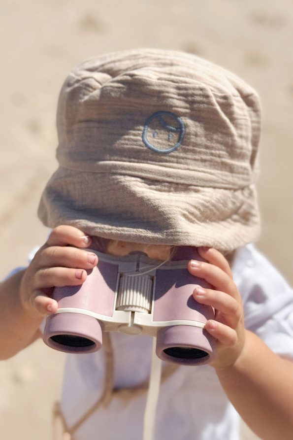 Organic Cotton Muslin Fisherman Baby Hat