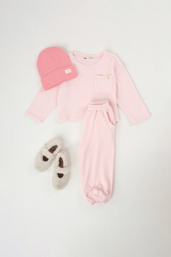 Basic Knitted Set Pink