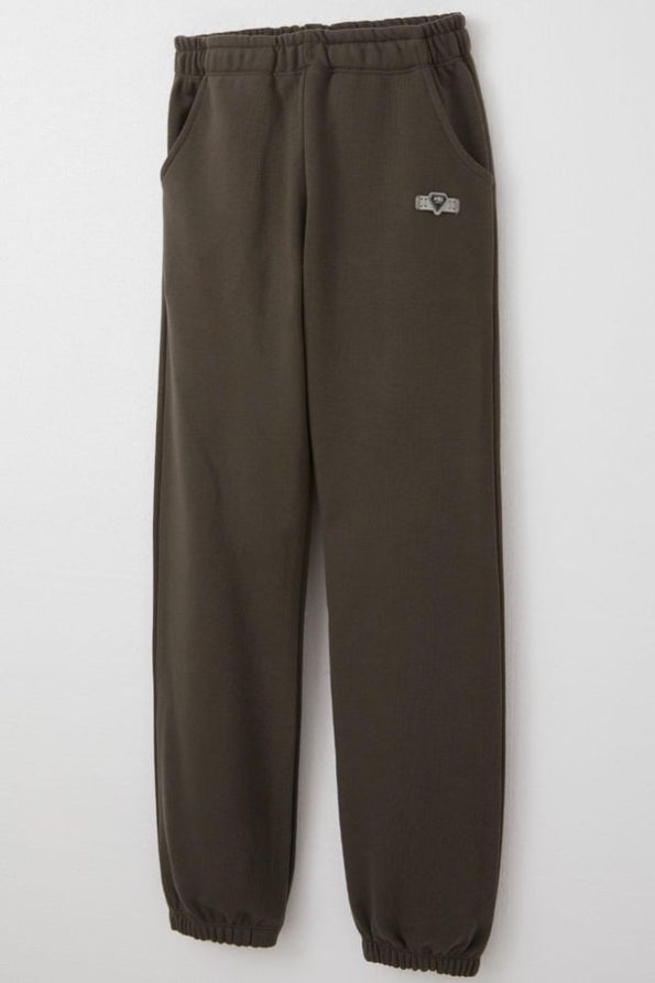 Boys' Green Sweatpants with Pockets and Patches (4 Years)