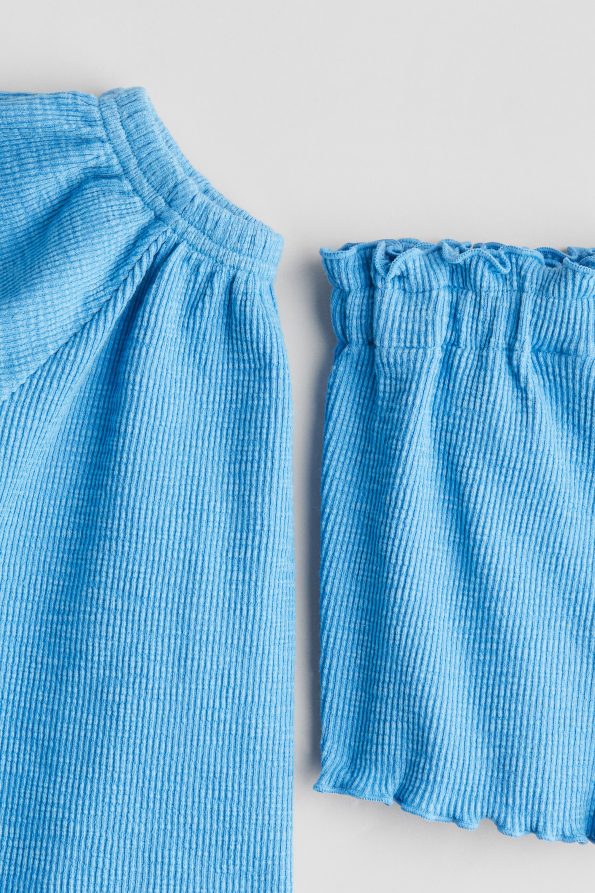 2-Piece Ribbed Jersey Set