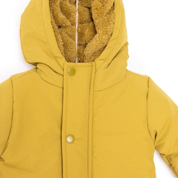 Boys' Basic Hooded Jacket with Dinosaur Print