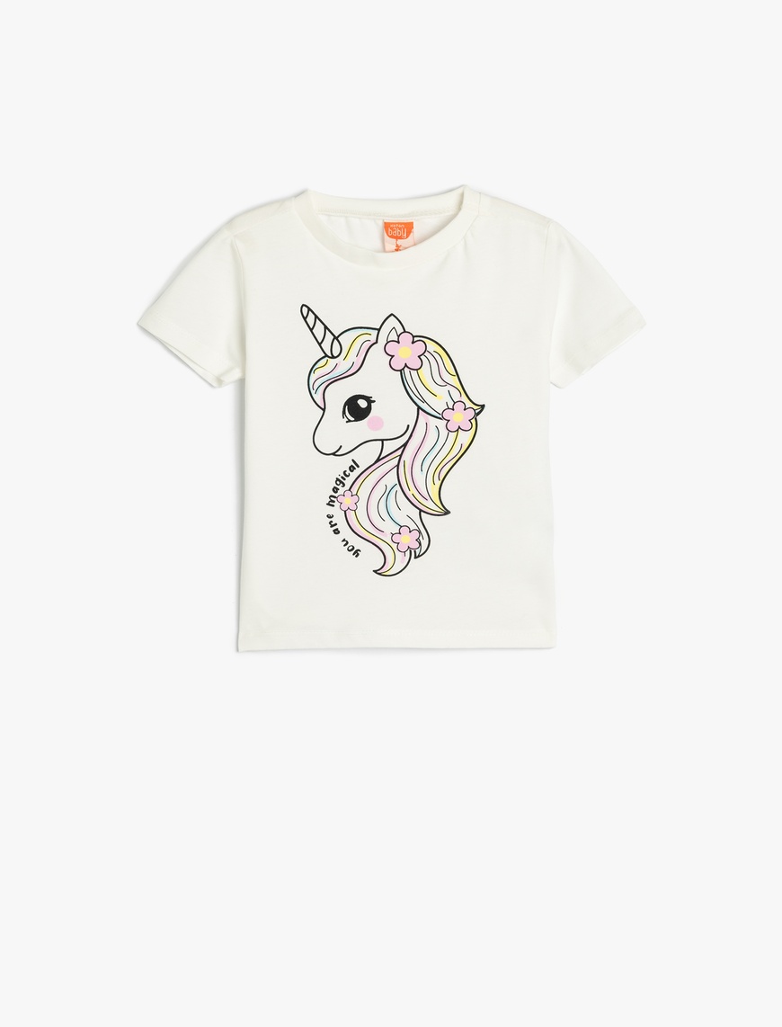fe2c6ab4-7c79-4522-9d0b-b8e433ee86ea_size870x1142.jpg Girls' Cotton Long Sleeve Unicorn Print T-Shirt