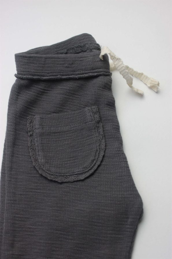Gray Pocket Leggings