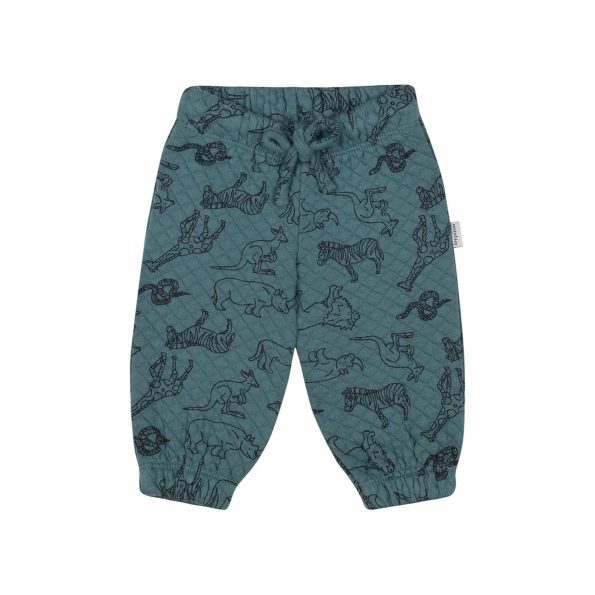 Animal Kingdom Quilted Sweatpants