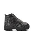 Ayakmod Black Camouflage Fur-Lined Kids Boots