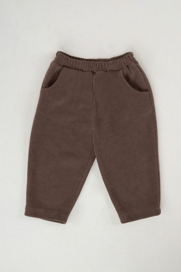 Brown Velvet Pants