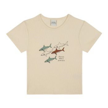 Shark Print Pajama Set