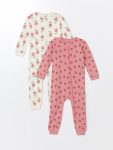 Girls' Sweatshirt and Leggings Set with Round Neck