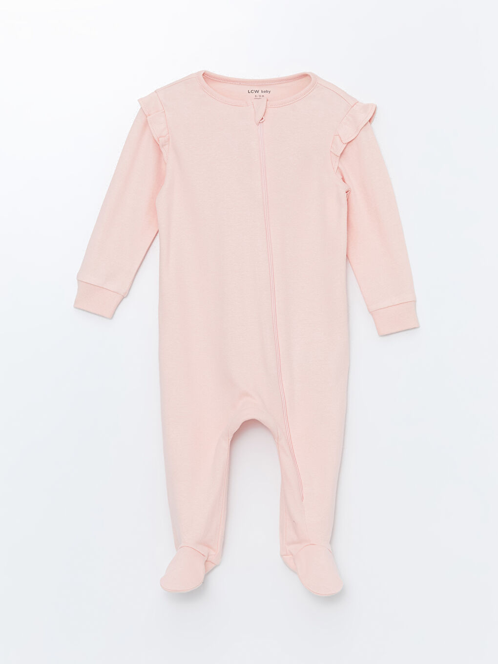 l_20242-w4ek27z1-lrb_a1.jpg Floral Print Baby Girl Romper with Crew Neck