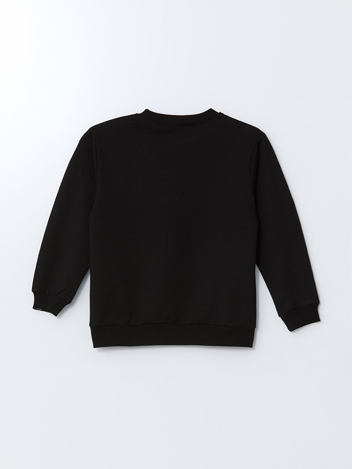 l_20242-w4lf83z1-heg_a1.jpg LCW Kids Black Crew Neck Printed Baby Boy Sweatshirt