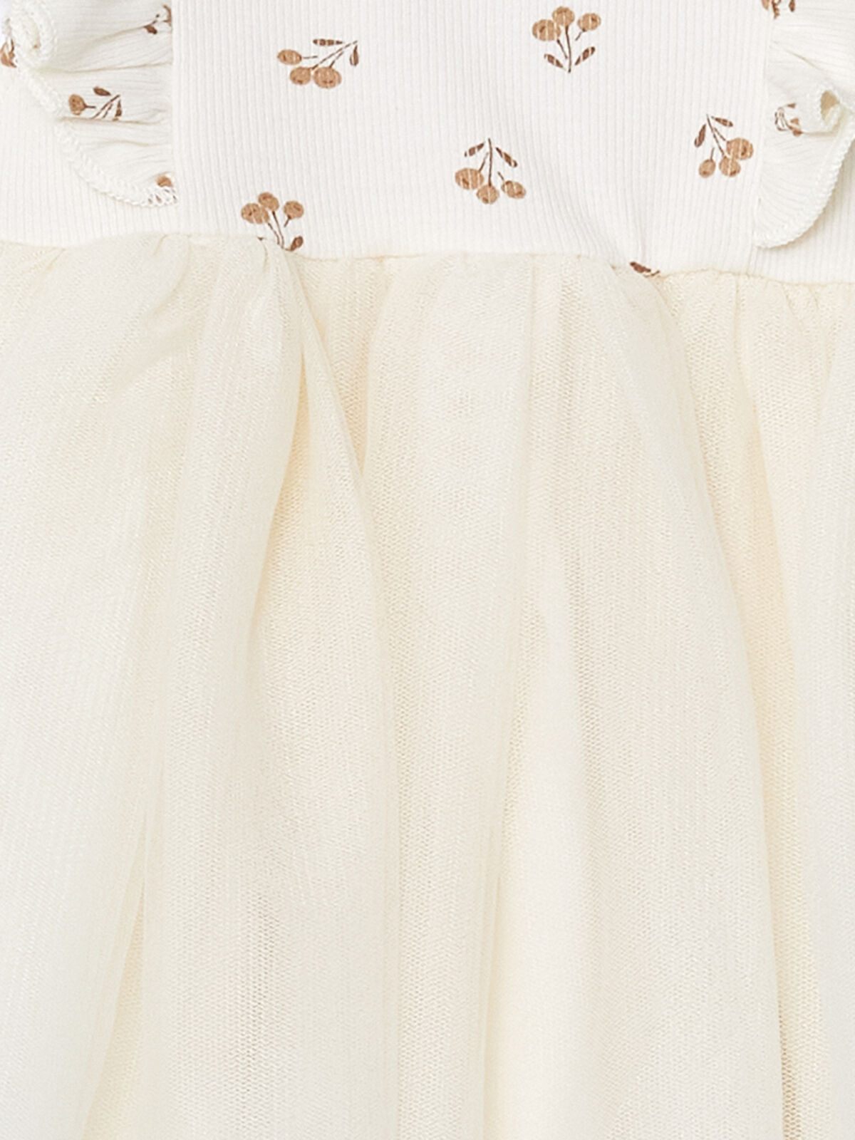 l_20251-s56009z1-lqa_a1.jpg LCW Baby Beige Basic Dress with Lace Tulle for Girls