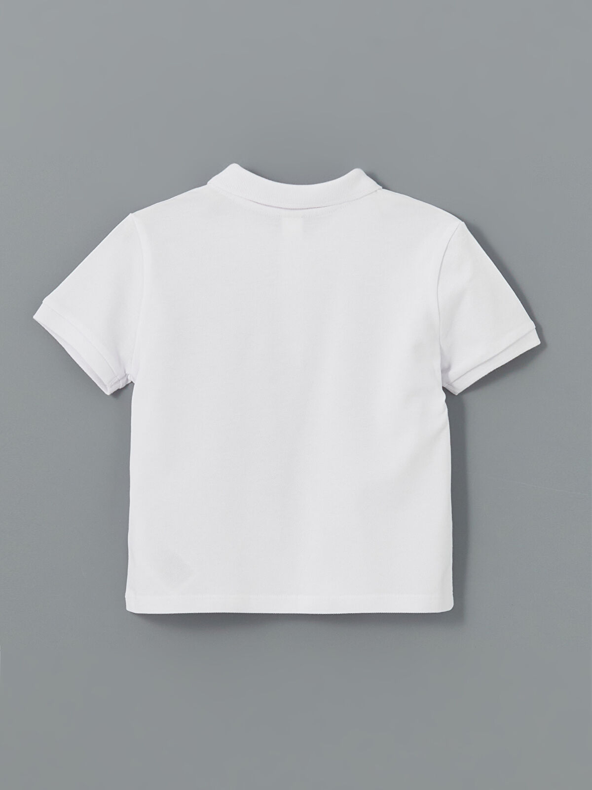 l_20251-s57064z1-q6k_a1.jpg LCW Kids White Polo Collar Basic Boys' T-Shirt