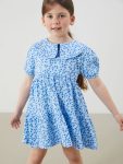 LCW Kids Blue Peter Pan Collar Dress