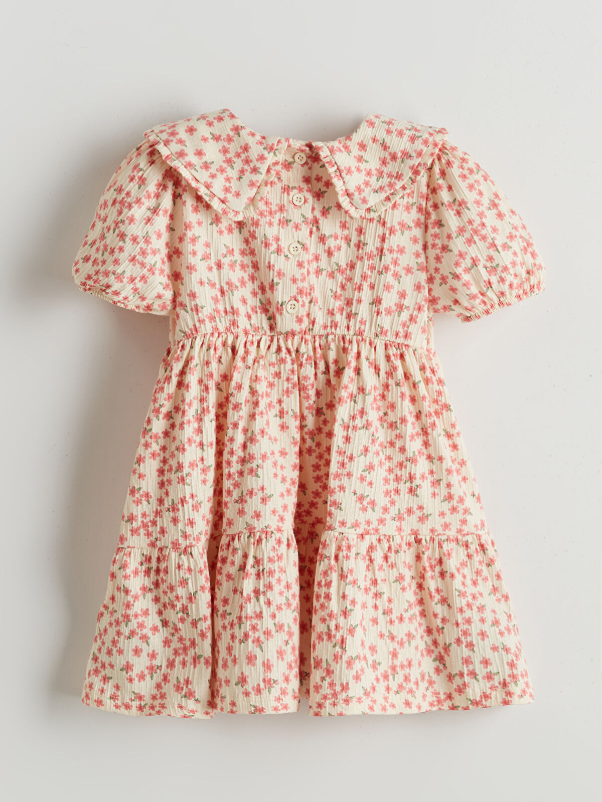 l_20251-s5aj63z1-lt4_a1.jpg LCW Kids Pink Peter Pan Collar Dress for Girls