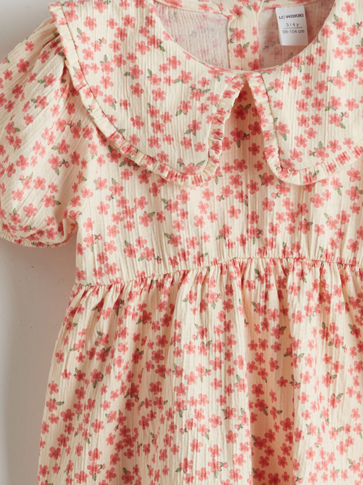 l_20251-s5aj63z1-lt4_a2.jpg LCW Kids Pink Peter Pan Collar Dress for Girls