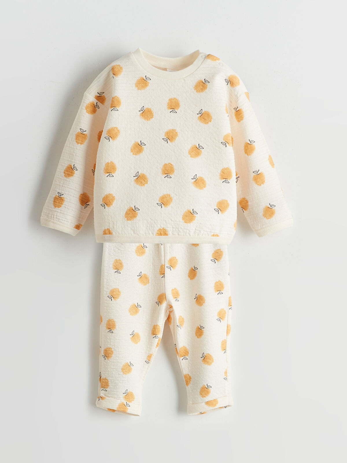 l_20251-s5dp69z1-lqa_a.jpg LCW Baby Beige Printed Crew Neck Sweatshirt and Leggings Set