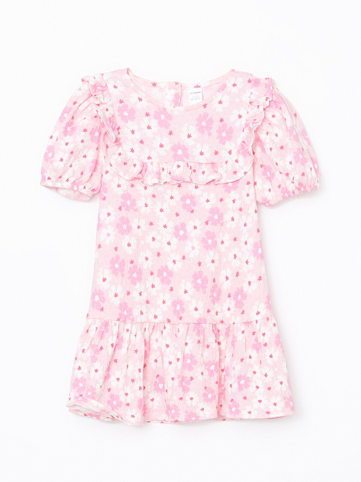 l_20251-s5dr38z1-lt4_a.jpg LCW Kids Pink Floral Crinkle Ruffle Dress