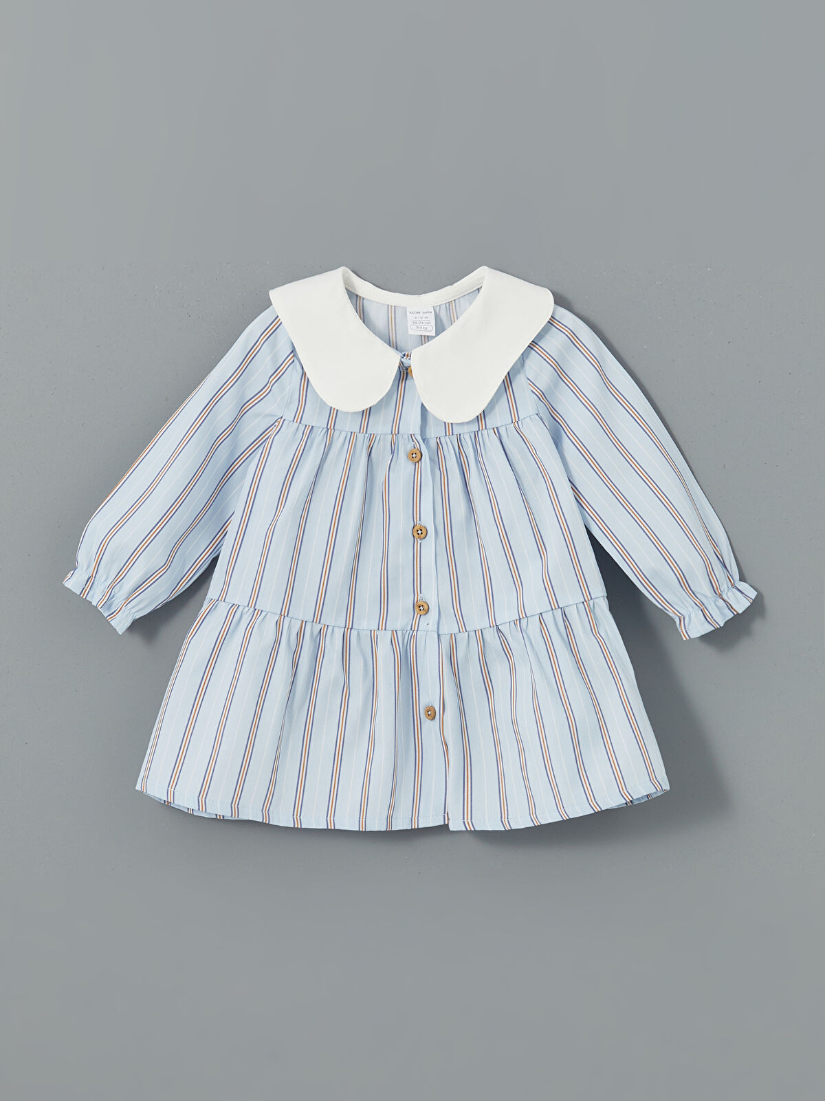l_20251-s5eg06z1-lem_a.jpg LCW Baby Blue Peter Pan Collar Striped Dress