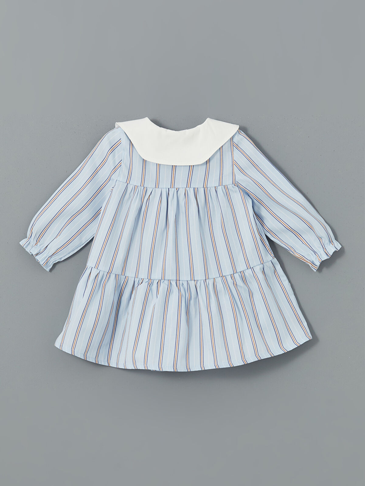 l_20251-s5eg06z1-lem_a1.jpg LCW Baby Blue Peter Pan Collar Striped Dress