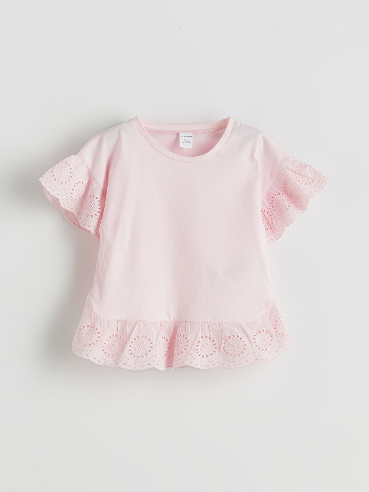 l_20251-s5el44z1-fww_a.jpg LCW Kids Pink Embroidered Cotton Blouse for Girls