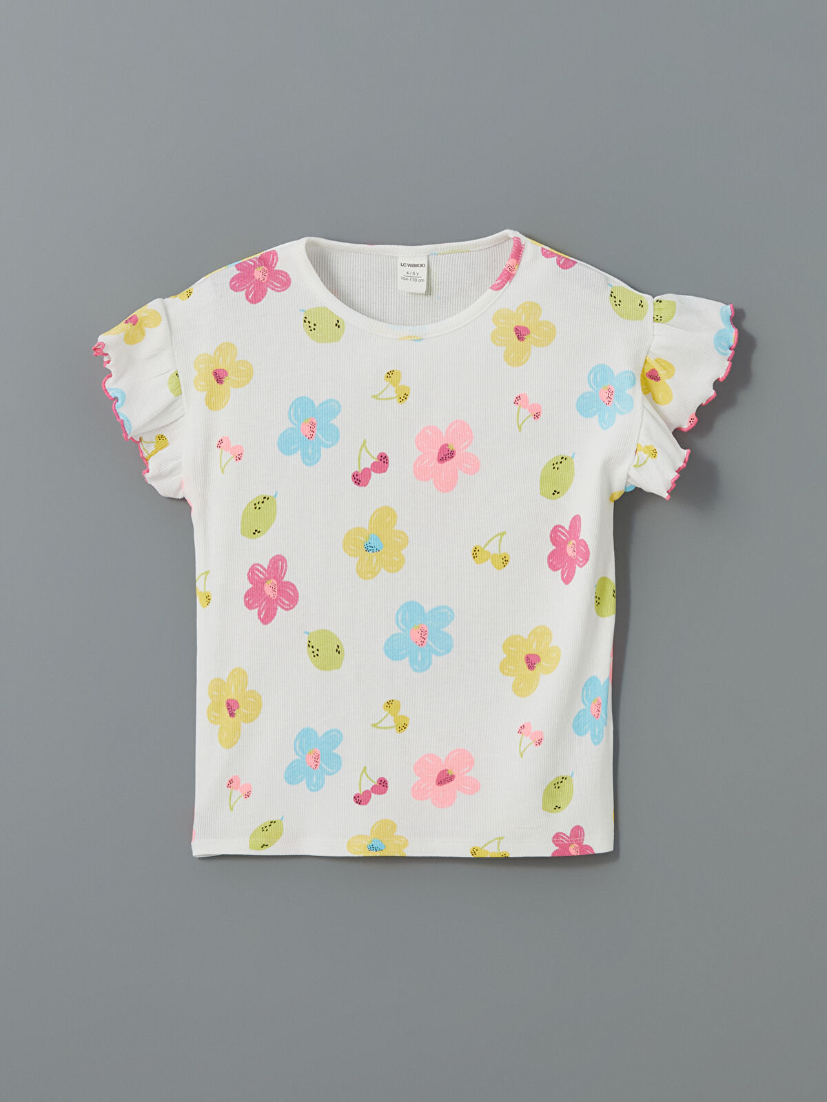 l_20251-s5hg03z1-ve4_a-1.jpg LCW Kids White Floral Print Girls T-Shirt