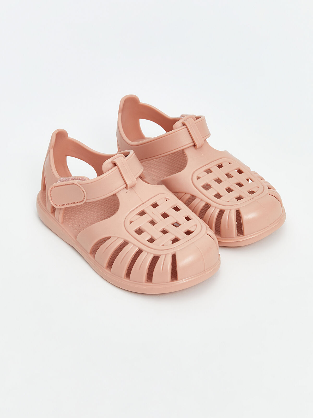 l_20251-s5ii06z1-v2z_a.jpg LCW STEPS Pink Velcro Baby Girl Beach Sandals