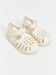LCW STEPS Beige Velcro Baby Girl Beach Sandals