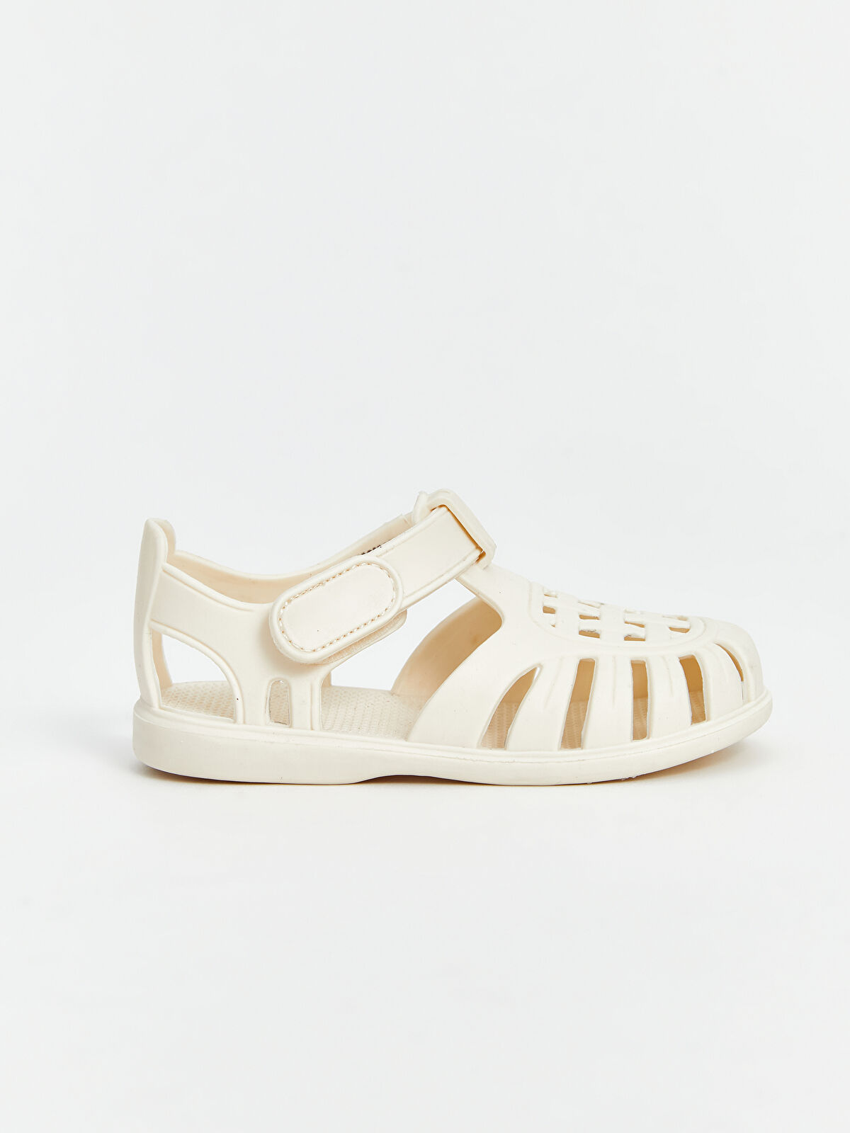 l_20251-s5ii06z1-v93_a1.jpg LCW STEPS Beige Velcro Baby Girl Beach Sandals