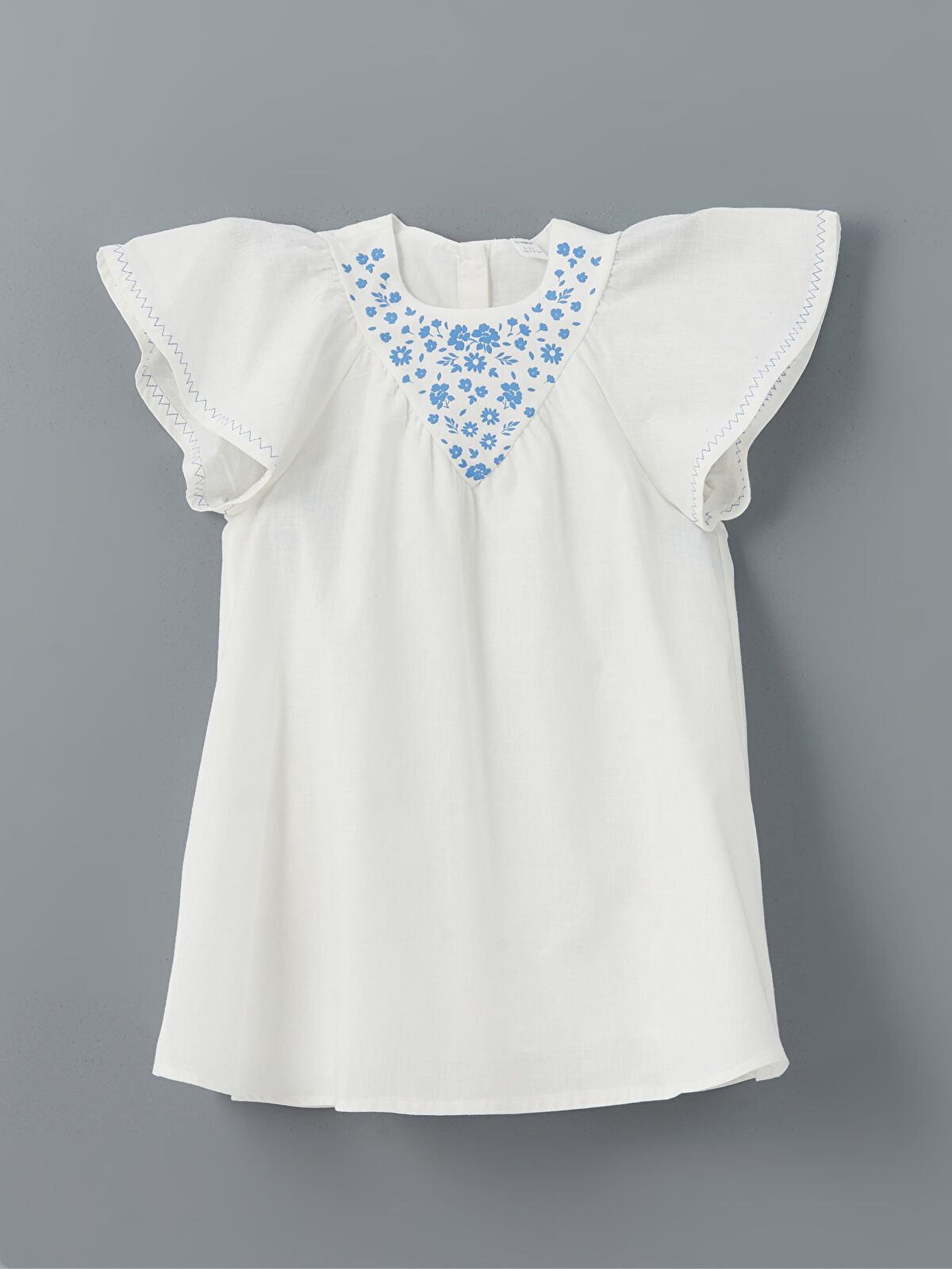 l_20251-s5ja99z1-r9j_a.jpg LCW Kids Cream Floral Print Cotton Dress for Girls