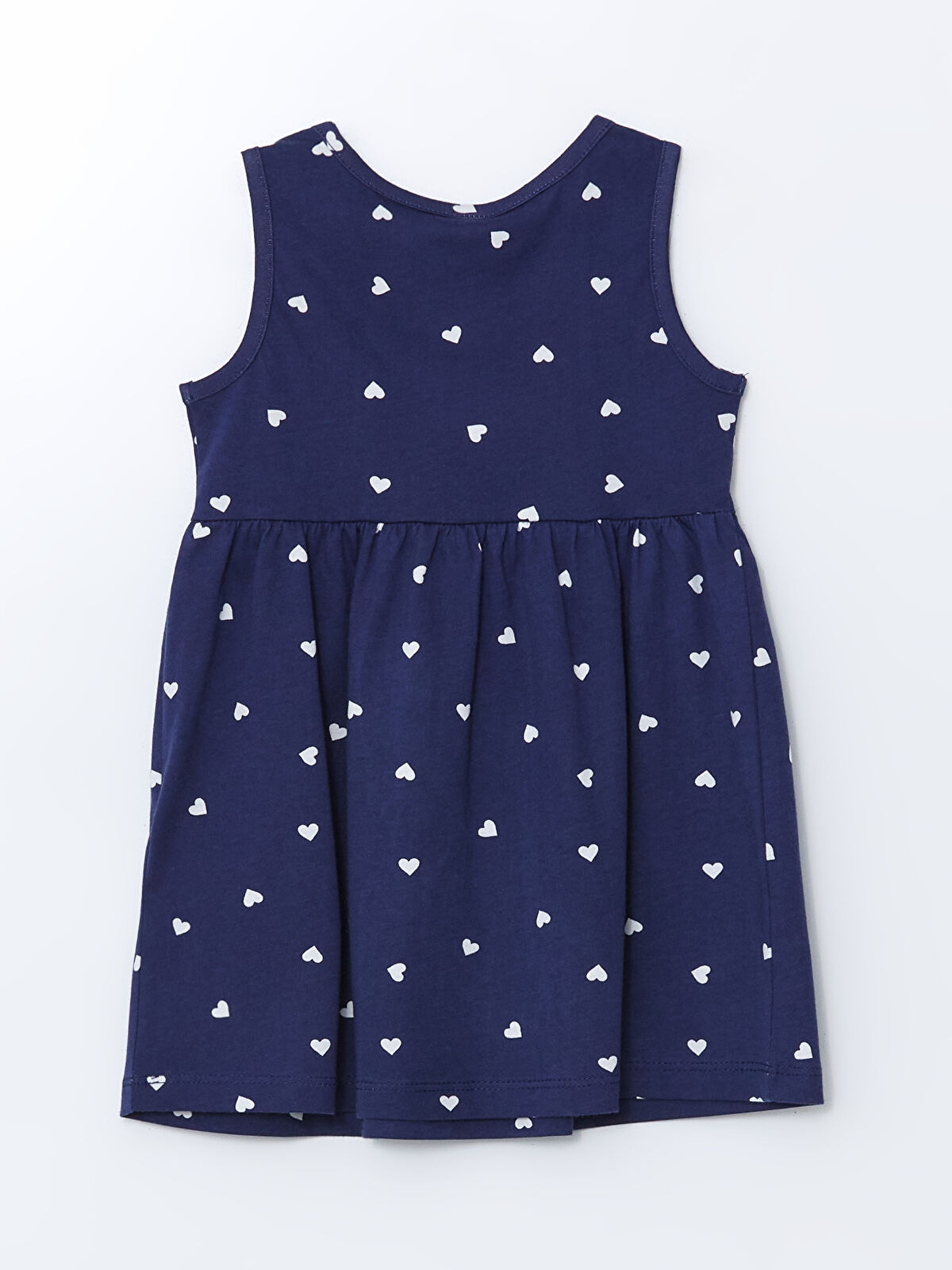 l_20251-s5lg86z1-lsj_a1.jpg LCW ECO Navy Blue Heart Print Girls' Dress