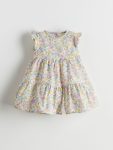LCW Baby Lilac Floral Dress for Girls