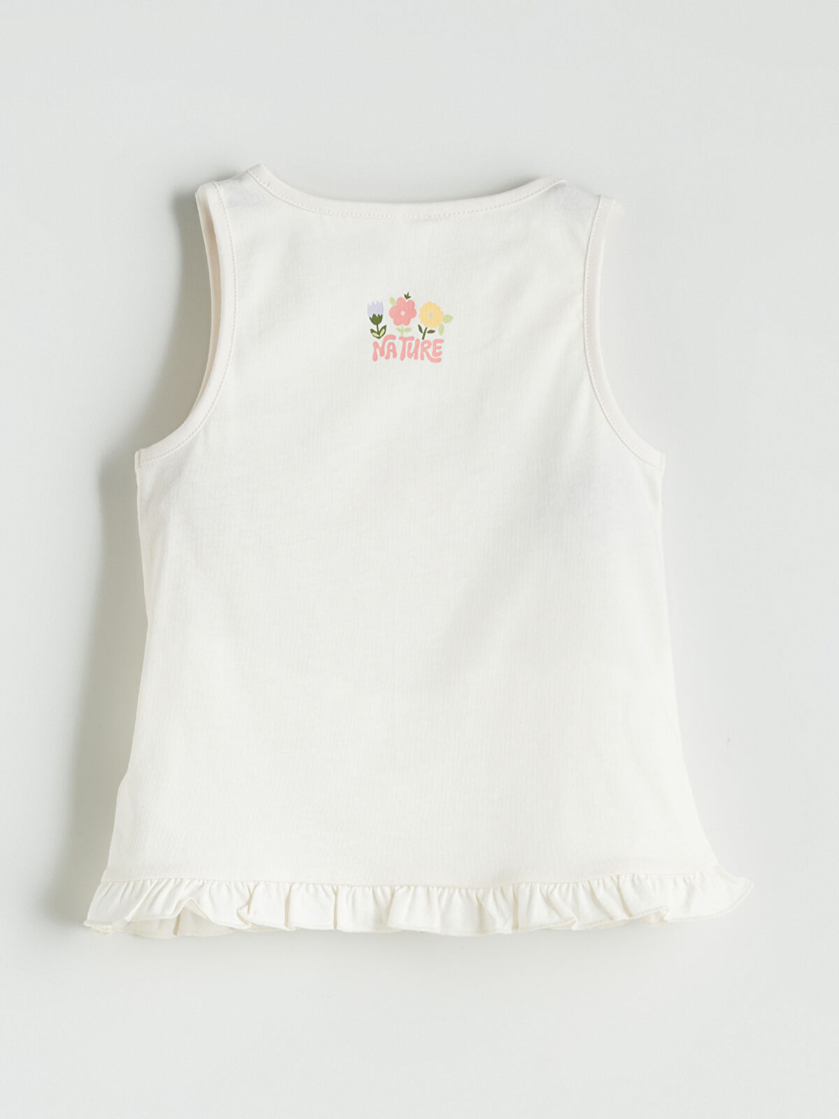 l_20251-s5p539z1-fes_a3.jpg LCW Kids Cream Floral Print Sleeveless Girls' Tank Top Set