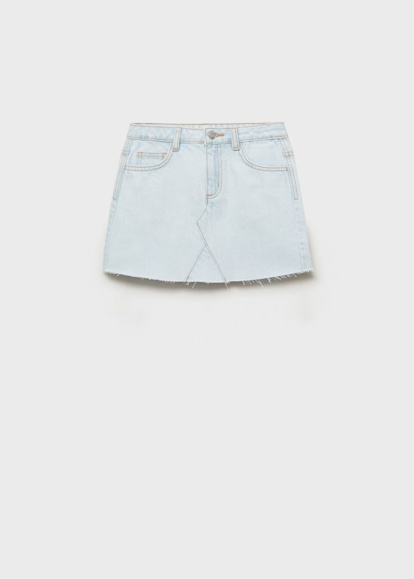 Denim Mini Skirt