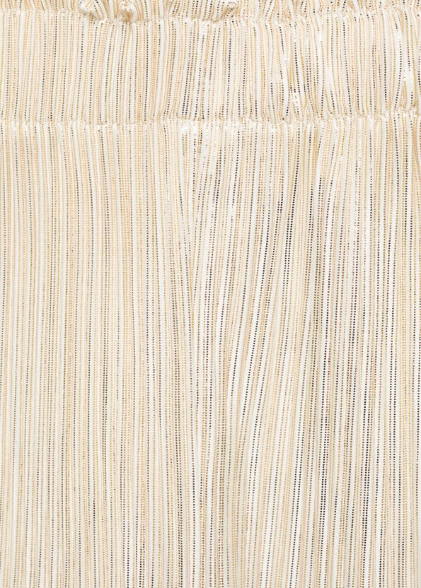 Pleated Straight Pants