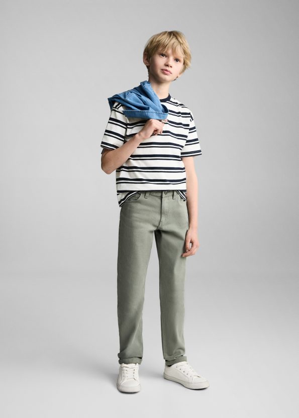 Cotton Striped T-Shirt