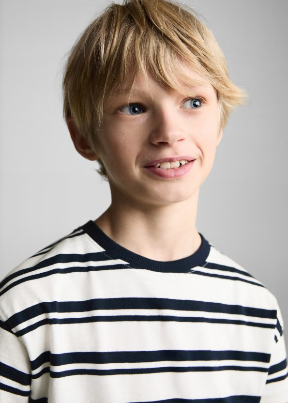 Cotton Striped T-Shirt