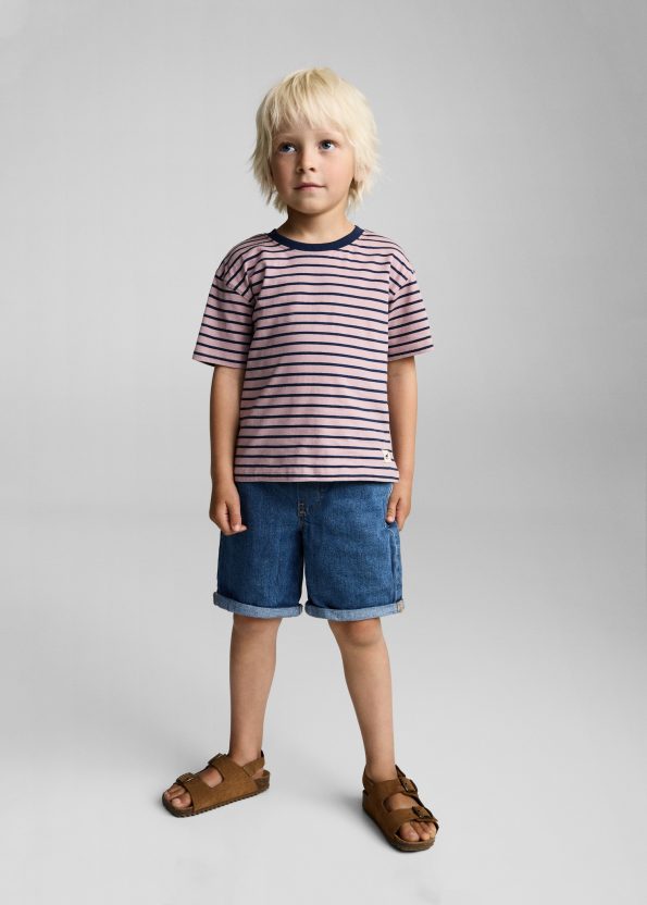 Cotton Striped T-Shirt