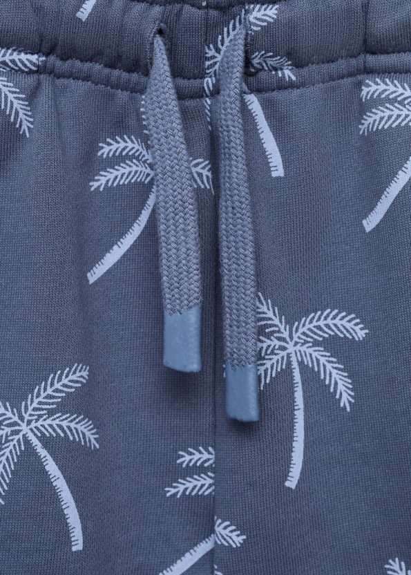 Cotton Printed Bermuda Shorts