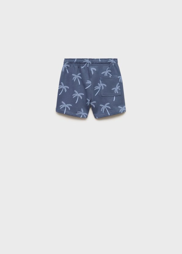 Cotton Printed Bermuda Shorts
