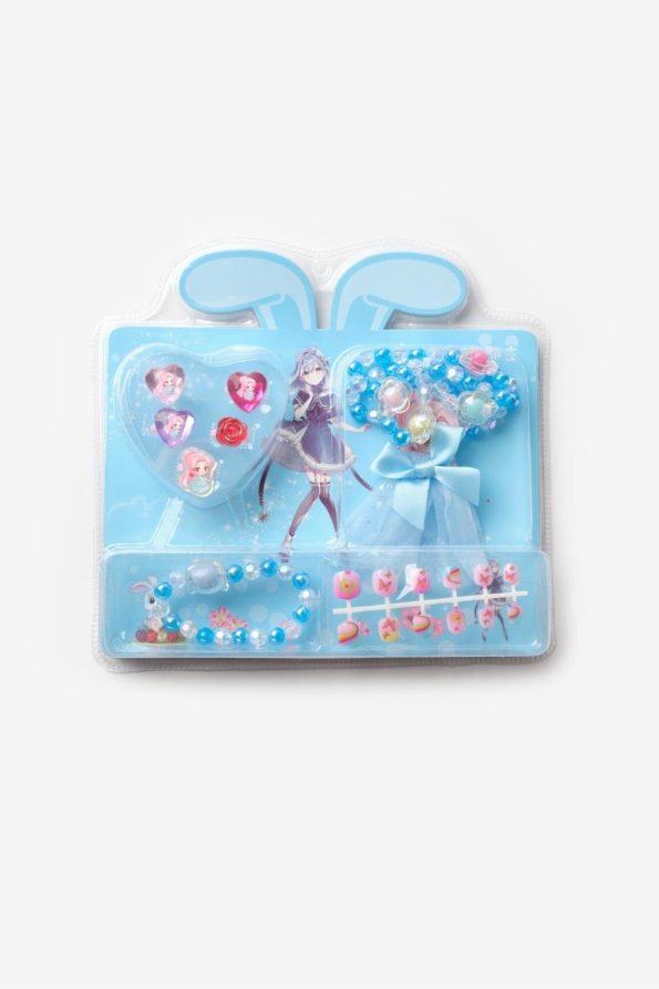 Blue Girls' Accessory Set
